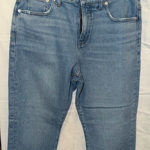 Madewell Women's Straight Leg Jeans - Light Blue